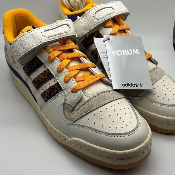 Adidas Originals Forum 84 Low Laker color casual GW2007 sneaker Shoes NWB Men 12 - Picture 2 of 5